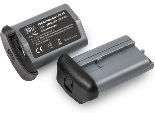 Vista 2 de BM Premium Batería LP-E19 de alta capacidad para cámaras Canon EOS R3, EOS 1D X Mark III, EOS 1D X Mark II, EOS 1DX, EOS 1Ds III, EOS 1D IV, EOS 1D