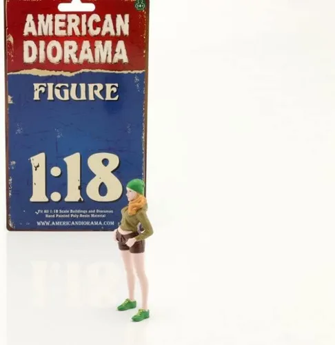 Vista 6 de American Diorama Girls Night Out - Kate, 76302 - Figura a escala 1/18, accesorio de diorama