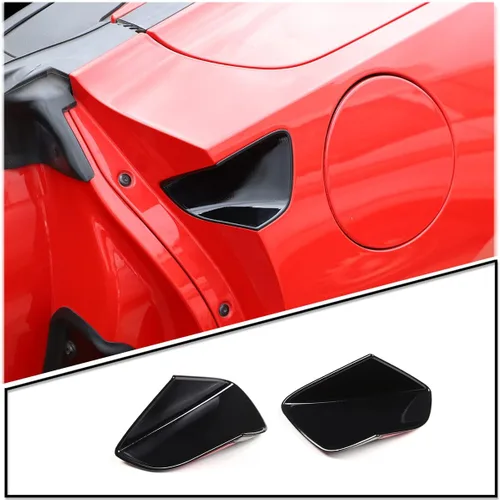 Vista 10 de Cubierta protectora de pintura para manija de puerta de automóvil, cubierta protectora de arañazos compatible con Chevrolet Corvette C7 2014 2015