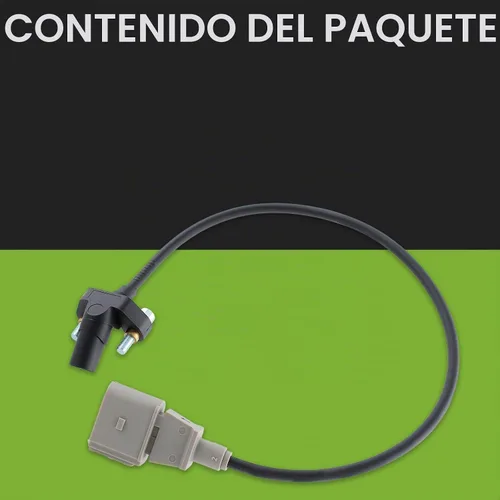 Vista 8 de 07K906433B Sensor de posición del cigüeñal compatible con Volkswagen Jetta 2005-2014 5 cilindros 2.5L motor compatible con Golf 2010-2014 compatible