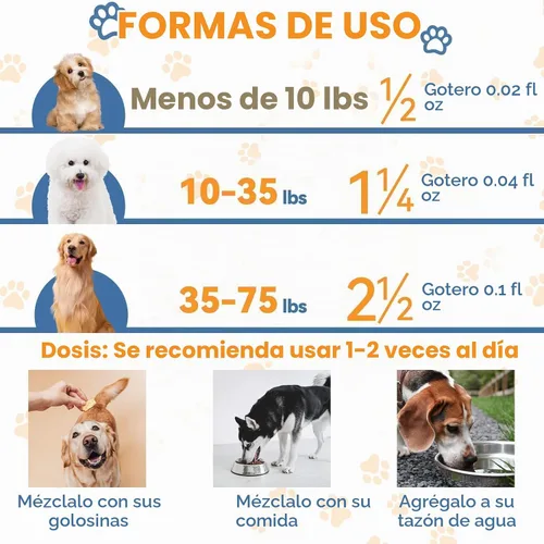 Vista 5 de Alivio natural de levadura para perros, apoya el alivio saludable de la picazón, cuidado para el malestar de las orejas del perro, alivio de picazón