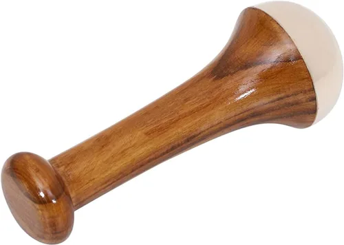Vista 2 de Kansa Wand Masajeador facial y de pies, beneficios ayurvédicos del bronce, restaurando el brillo a través de la desintoxicación (pequeño)