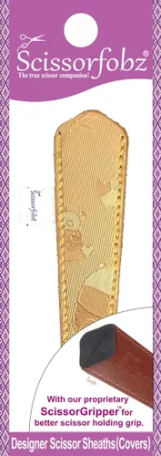Vista 71 de Fundas protectoras para tijeras de diseño, para pequeñas tijeras de bordado, color verde mar, #SS-7