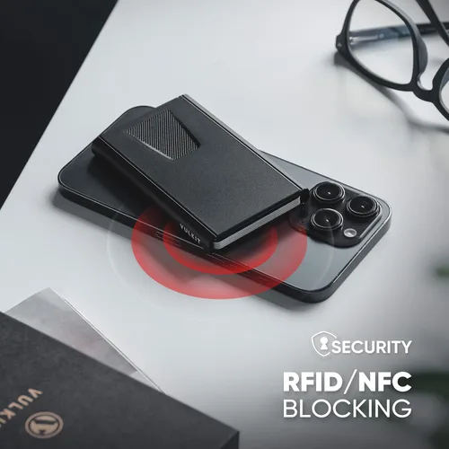 Vista 24 de VULKIT Cartera delgada minimalista para tarjetas VC500 VC500C, Rosado, Minimalista