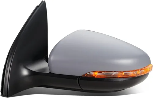 Vista 2 de DNA Motoring OEM-MR-VW1320141 Espejo retrovisor con memoria calefactada con ajuste alimentado por el lado izquierdo y luz de charco compatible