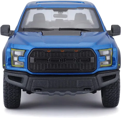 Vista 8 de Maisto 1:24 SE Camiones 2017 Ford F150 Raptor - Azul