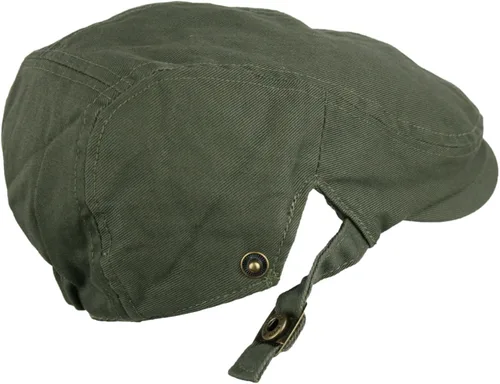 Vista 6 de Gorra de algodón plana estilo Ivy Gatsby Newsboy sombrero de caza para hombre