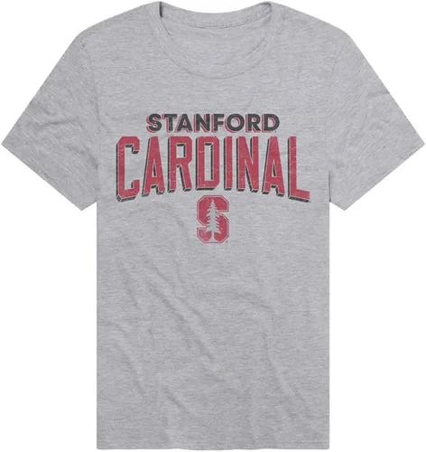 Vista 23 de Campus Lab Official NCAA Classic Distressed Logo Collegiate Classic Ring-Spun T-Shirt Unisex for Men & Women