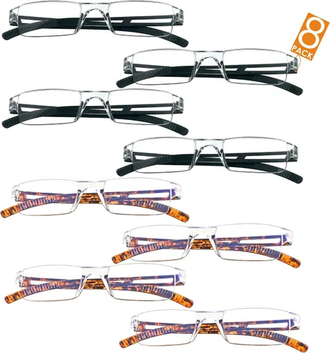 Vista 10 de LifeArt Lentes de bloqueo de luz azul, antifatiga ocular, anteojos de lectura para computadora, anteojos de juegos, gafas de TV para mujeres