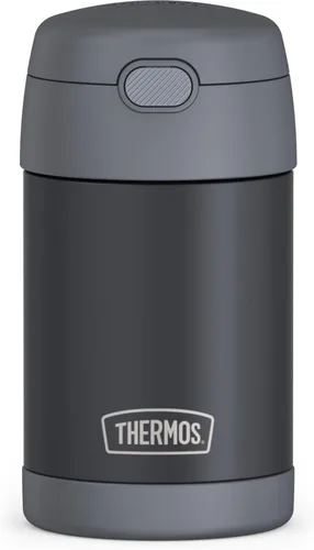 Vista 21 de THERMOS FUNTAINER - Tarro de comida con cuchara, 16 onzas, azul mezclilla Azul denim