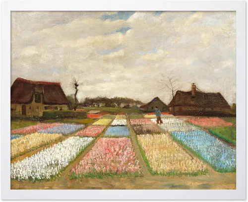 Vista 27 de Poster Master Póster clásico de Van Gogh, impresión impresionista vintage, regalo para artista, pintor, autorretrato, sombrero de paja, dibujo