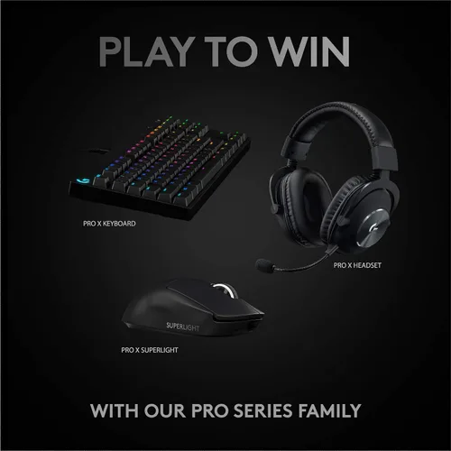 Vista 9 de Logitech G PRO X Superlight - Mouse inalámbrico para juegos, color negro