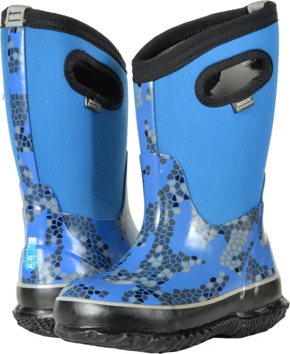 Vista 8 de BOGS Botas de nieve unisex de neopreno con aislamiento de goma de alta impermeabilidad para niños Negro
