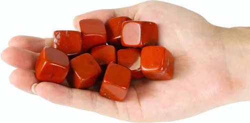 Vista 8 de 10 paquetes de piedras y cristales cuadrados pulidos de amatista natural, cristales y piedras curativas de cuarzo a granel para Wicca, Reiki