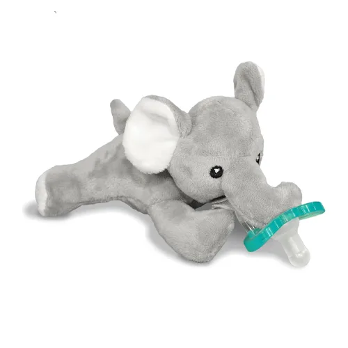 Vista 20 de RaZbaby Bear RaZbuddy - Portachupetes de Peluche para Recién Nacidos en Adelante, Hecho en EE.UU., Chupete Ortodóntico Desmontable JollyPop