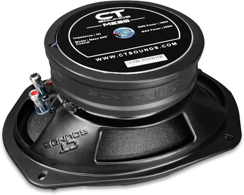 Vista 5 de CT Sounds Meso 6x9" 400 vatios 2-vías altavoces coaxiales premium para coche, 1 par