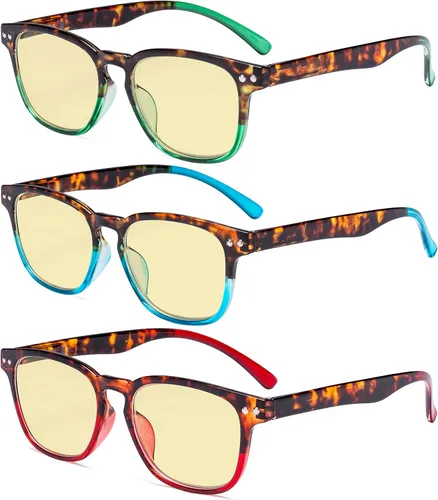 Vista 7 de Eyekepper Gafas de lectura de diseño vintage - Lentes de lectura elegantes para mujer