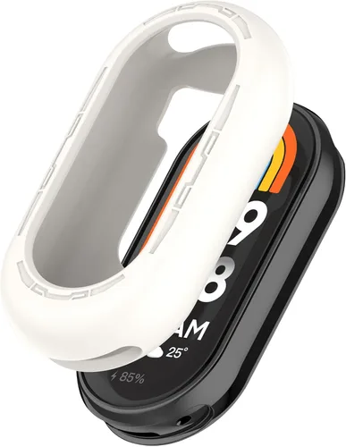 Vista 17 de Funda protectora para Mi Band 8, a prueba de golpes, resistente a los golpes, funda de parachoques para Xiaomi Mi Band 8 Activity Tracker Agua