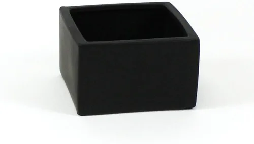Vista 11 de WGV - Jarrón cuadrado de cerámica dorado rayado, ancho 8 pulgadas, altura 4 pulgadas, elegante maceta cuadrada corta Morden floral, maceta de Oro