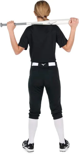 Vista 3 de Mizuno Pantalón de softbol Prospect para mujer Negro