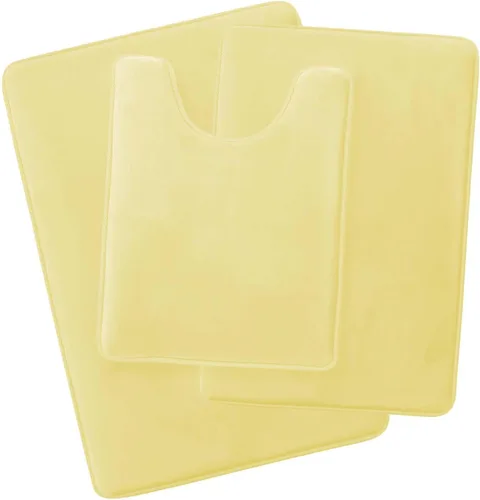 Vista 127 de Clara Clark Alfombra de Baño 24" x 17" - Alfombras de Baño, Tapete de Baño de Espuma Viscoelástica, Afelpado, Acogedor, Ultra Suave, Antideslizante