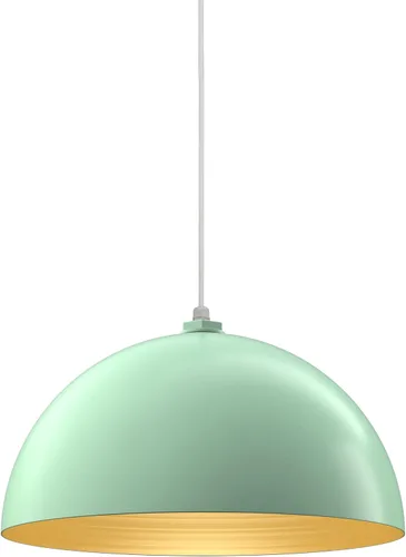 Vista 133 de Steel Lighting Co. Melrose - Lámpara colgante Montada en el techo Cúpula redonda de 18 pulgadas Estilo moderno contemporáneo de granja