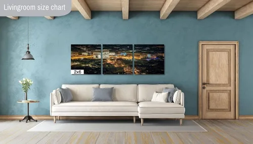 Vista 6 de Arc de Triomphe by Night, Paris, France - Print/Canvas/Acrylic/Metal (Acrylic Print, 16x20 Inches)