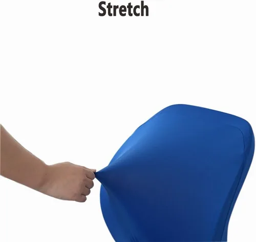 Vista 7 de Melaluxe - Funda para silla de oficina de computadora, funda universal protectora y elástica, cubierta elástica para silla giratoria