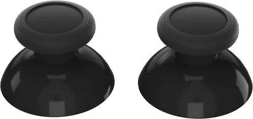 Vista 5 de eXtremeRate Black Replacement 3D Joystick Thumbsticks, Analog Thumb Sticks with Cross Screwdriver for Nintendo Switch Pro Controller