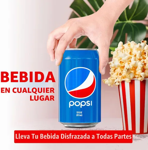 Vista 6 de BeerSkin - Fundas de silicona para latas que parecen refrescos, 12 oz (12.0 fl oz) - 1 paquete Fun Can Kozies for Camping, Outdoor Parties, Beach