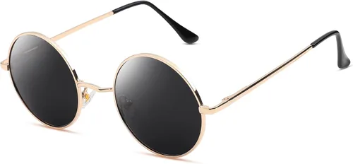 Vista 2 de Pro Acme - Gafas de sol polarizadas redondas para hombre y mujer, estilo John Lennon