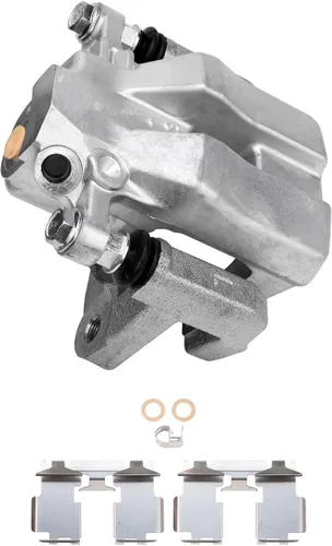 Vista 5 de Detroit Axle - Pinza de freno de disco del lado del conductor trasero de repuesto de pastillas de freno de cerámica para Lexus HS250h 2010 2011 2012