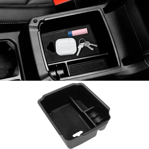 Vista 9 de TTCR-II Compatible con el organizador de consola central Volkswagen Tiguan 2025-2026, para consola VW Tiguan 2025 2026, bandeja organizadora