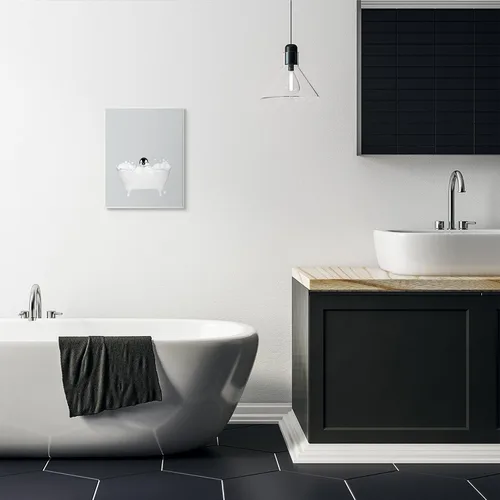 Vista 48 de Jabón de toallas de baño con diseño de conejo para bebé, placa de pared de Sin marco