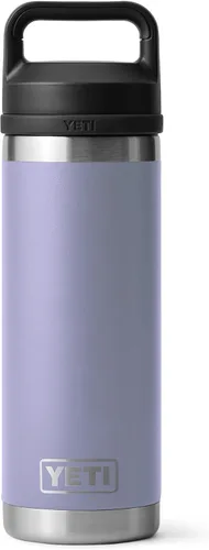 Vista 9 de YETI Rambler Botella de 18 oz, aislada al vacío, de acero inoxidable con tapa Chug, Seafoam Verde mar