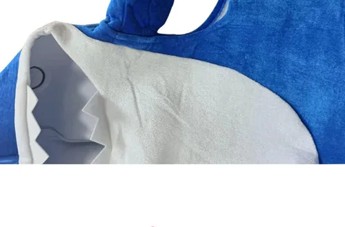 Vista 4 de Plustrong Disfraz de tiburón para niños, disfraz de Halloween para niños pequeños y niñas, Shark Daddy