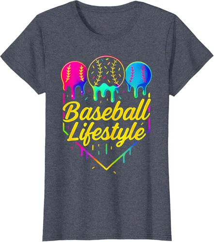 Vista 62 de Baseball Life Style 101 - Camiseta de béisbol para jóvenes