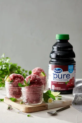 Vista 7 de Ocean Spray® Cereza ácida pura sin azúcar, 100% jugo de cereza ácida, botella de 32 onzas líquidas (paquete de 8)