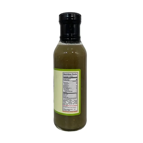 Vista 2 de SOUTH SHORE SAUCE Salsa picante gourmet SALSA VERDE suave picante con jalapeños sin gluten, dulce fresco y refrescante, sabor de una sola porción