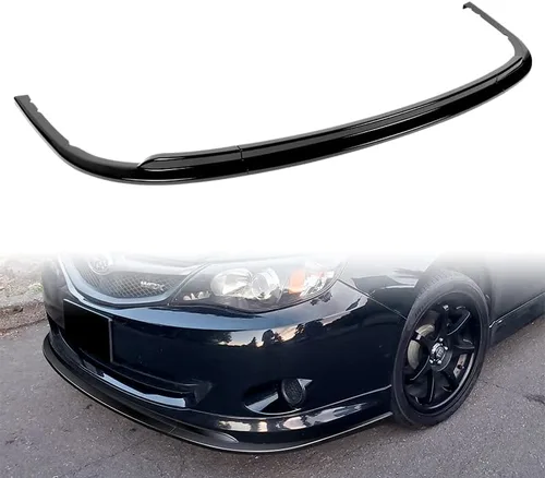 Vista 8 de EPARTS - Juego de 3 piezas de alerón de parachoques delantero estilo CS para barbilla, protector compatible con Subaru Impreza WRX 2008-2010