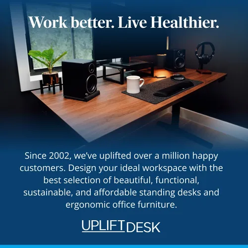 Vista 9 de UPLIFT DESK Lámpara de escritorio LED E7, 3 modos de color ajustables, luz de escritorio de oficina en casa regulable para escritorio de pie