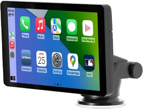 Vista 9 de Car and Driver INTELLIDASH+ pantalla inteligente para tablero de auto con Apple CarPlay y Android Auto, pantalla táctil IPS de 7 pulgadas