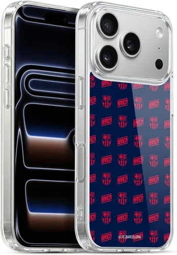Vista 198 de Head Case Designs Funda de gel suave con licencia oficial del FC Barcelona Barca Crest Graphics [protección de grado militar] compatible con Apple