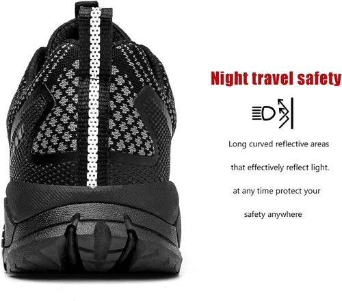 Vista 5 de ulogu Zapatos impermeables para hombres y mujeres, ligeros, antiaceite, antideslizantes, para servicio de alimentos, trabajo, zapatos deportivos