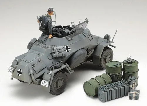 Vista 2 de Tamiya Modelos Coche Blindado Sdkfz 222 Kit