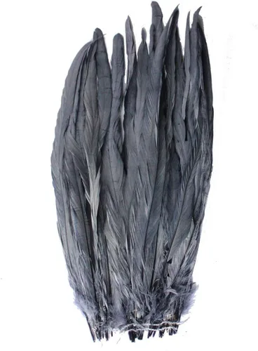 Vista 10 de Nature Rooster Coque Tails Feathers - Decoración de manualidades para disfraz de 12-14 pulgadas, paquete de 25 (color negro)