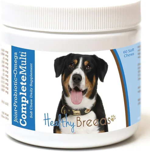 Vista 253 de Healthy Breeds Affenpinscher todo en uno multivitamínico suave masticable 60
