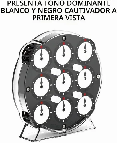 Vista 2 de cuberspeed QY Toys - Rompecabezas de reloj magnético Chuanshi, versión totalmente magnética