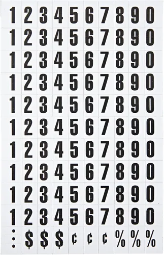Vista 4 de MasterVision Letra magnética KT2220-1 cada una
