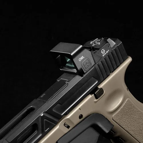 Vista 8 de Zulisy OWL 3 MOA - Mira refleja de punto verde de tamaño completo, para Doctor/Venom Footprint, adaptador óptico listo para cortar pistola, Shake